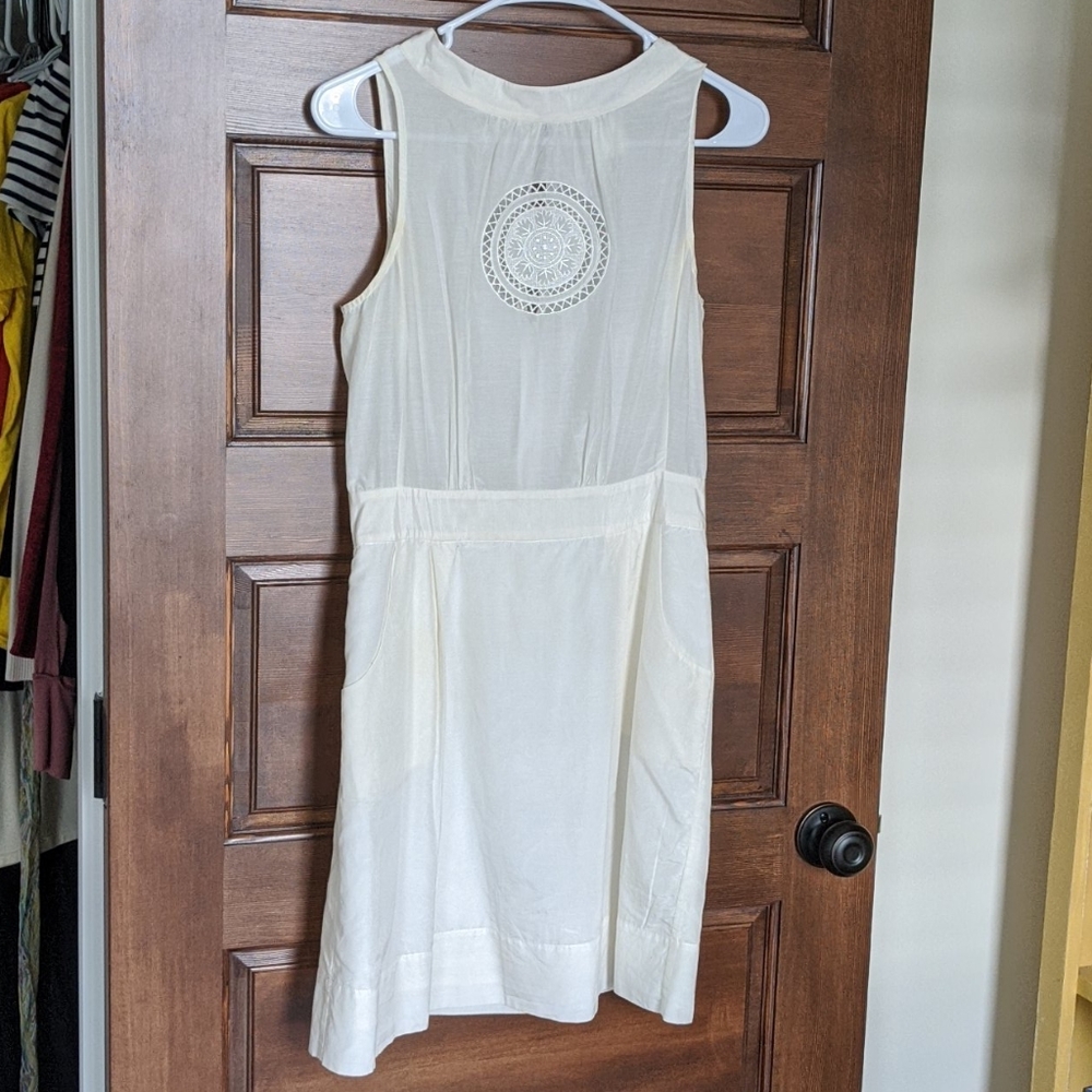 Off white summer dress